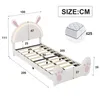 INONEFT Cartoon-Kinderbett 90 x 200 cm, Polsterbett mit Produktbild-Vorschau 6