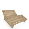 Holzliege Waldsofa Wellenliege Relaxliege "Sigi" Produktbild-Vorschau 5