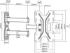 Maclean TV Halterung Wandhalterung LED LCD PLASMA 23"- 42" Produktbild-Vorschau 7