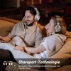 Bluetooth Kopfhörer Over Ear, 72 Stdn HiFi Stereo Kabellos, Produktbild-Vorschau 6