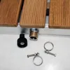 Mobile Gartendusche mit rechteckiger Holz-Plattform - Produktbild-Vorschau 6