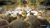 A video game scene depicting a character fighting zombies. Produktbild-Vorschau
