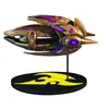 Soška van een Protoss-carrierschip uit StarCraft - Gouden Productafbeelding-voorbeeld 3