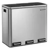 SONGMICS Systém třídění odpadu, 3 x 18 l, ergonomický, 3 Náhled obrázku produktu 1
