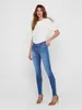 Only Blush Life Mid Waist Skinny Jeans Blau XS / 32 Frau Produktbild-Vorschau 5