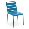 Set aus quadratischem Tisch und 2 Stühlen Pazifisch blau - Produktbild-Vorschau 5
