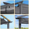 Angel Living Pergola ogrodowa Altana ogrodowa z aluminium w Podgląd zdjęcia produktu 5