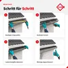 INEFA Laubschutzgitter, Dachrinnen Laubschutz, PVC Produktbild-Vorschau 5