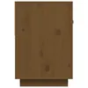 vidaXL TV-Schrank Honigbraun 90x40x60 cm Massivholz Kiefer Produktbild-Vorschau 7