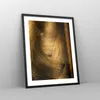 Gerahmtes Poster - Schwarzer Rahmen - Abstraktion Gold Produktbild-Vorschau 8
