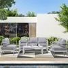 MeXo Gartenmöbelset, Loungeset Aluminium für 6-7 Personen Produktbild-Vorschau 2