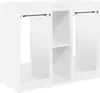 vidaXL Golf Schrank Uni Weiß 102 x 45 x 85,5 cm Produktbild-Vorschau 1