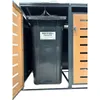 abc HOME Mülltonnenbox 2er Set 240L Metall Anthrazit Produktbild-Vorschau 14