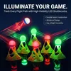 6 Stück LED-Badminton-Federbälle, winddicht, für den Produktbild-Vorschau 6
