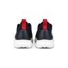 A back view of two blue and red GEOX Spherica A sneakers on a white background. Produktbild-Vorschau