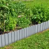 XMTECH 2,3m Palissade de jardin aspect bois, bordure de Voir les images du produit 8