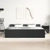 Giroletto con testiera e pediera nero 160x200 cm Anteprima dell’immagine prodotto 3