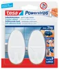 Tesa Powerstrips Haken Large Oval weiss Produktbild-Vorschau 1