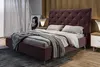 KAWOLA Bett ANNY Polsterbett Velvet purple 200x200cm Produktbild-Vorschau 1