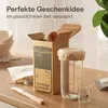 Set di lievito madre Praknu in vetro (700 ml) set completo Anteprima dell’immagine prodotto 5