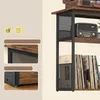 VASAGLE Plattenspieler Regal, HiFi Rack mit Schallplatten Produktbild-Vorschau 6