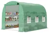 Outsunny Gewächshaus ca. 2,7 x 2 x 2 m Foliengewächshaus Produktbild-Vorschau 1