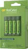 Nabíjačka GP B421 so 4 dobíjacími batériami AAA, 2100 mAh, Náhľad obrázku produktu 1