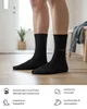 Comfort Socken ohne Gummibund Damen Herren - 70209T Schwarz Produktbild-Vorschau 4