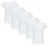 TupTam Kinder Jungen Unterhemd Basic T-Shirts Kurzarm 5er Produktbild-Vorschau 1