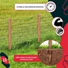KOTARBAU® Plotový sloupek pro plot z lískových latí pro Náhled obrázku produktu 7