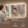 doporro Miroir de Salle de Bains Lumineux 70x50cm Glace Voir les images du produit 3