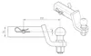 Anhängerkupplung AHK USA-Fahrzeuge Adapter ISO 50 Produktbild-Vorschau 8