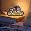 DIY Tulpenwolken-Tischlampe LED, handgefertigte Produktbild-Vorschau 2