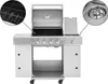 Gasgrill aus Edelstahl mit 5 Brennern, davon 1 Produktbild-Vorschau 3