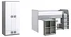 Hochbett Multifunktionsbett Bett Holz Betten Schrank Möbel Produktbild-Vorschau 5