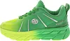 A side view of a green and yellow sneaker. Produktbild-Vorschau