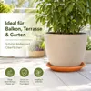 Pflanztopfuntersetzer Mira Terrakotta Ø 49cm - Rund Produktbild-Vorschau 2