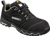 A studio shot of a black safety shoe. Produktbild-Vorschau