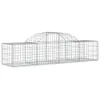Gabionen mit Hochbogen 30 Stk. 200x50x40/60 cm Verzinktes Produktbild-Vorschau 3