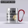 Trendation - Lustige Edelstahl Tasse Karabiner Kollege Produktbild-Vorschau 2