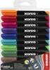 Permanentmarker XP2 3-5mm Keilspitze Set mit 10 Farben Produktbild-Vorschau 2