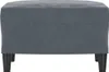 vidaXL Fußhocker Dunkelgrau 60x50x41 cm Samt Produktbild-Vorschau 3