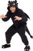 A man wearing a black dragon costume. Anteprima dell’immagine prodotto