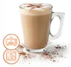 Sklenice na cappuccino, kuželovitá, s uchem, objem 255 ml - Náhled obrázku produktu 2