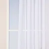 Ösengardine mit Glitzersteinen weiß silberfarbig 140x260cm Produktbild-Vorschau 5