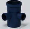 Eckdoppelabzweig Polo-Kal NG DN110/50 87Grad Produktbild-Vorschau 1