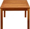 vidaXL Table basse de jardin 110x60x45 cm bois massif Voir les images du produit 2