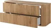 Badezimmerschrank, Gold Craft Eiche + Goldener Griff, 41,5 Produktbild-Vorschau 4
