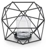 Relaxdays Teelichthalter, 2er Set, Metall, geometrisch, H x Produktbild-Vorschau 9