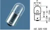 A product image and a technical drawing of a light bulb. Náhled obrázku produktu